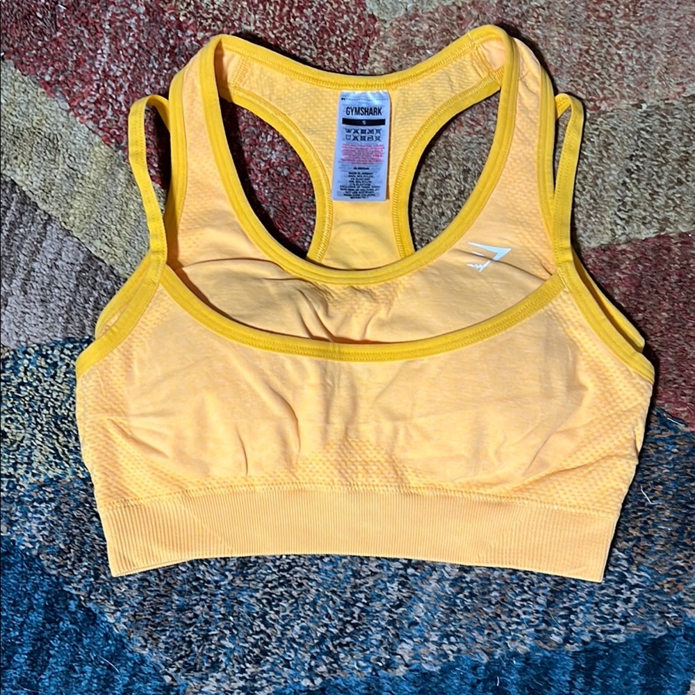 Gymshark Yellow Sports Bra